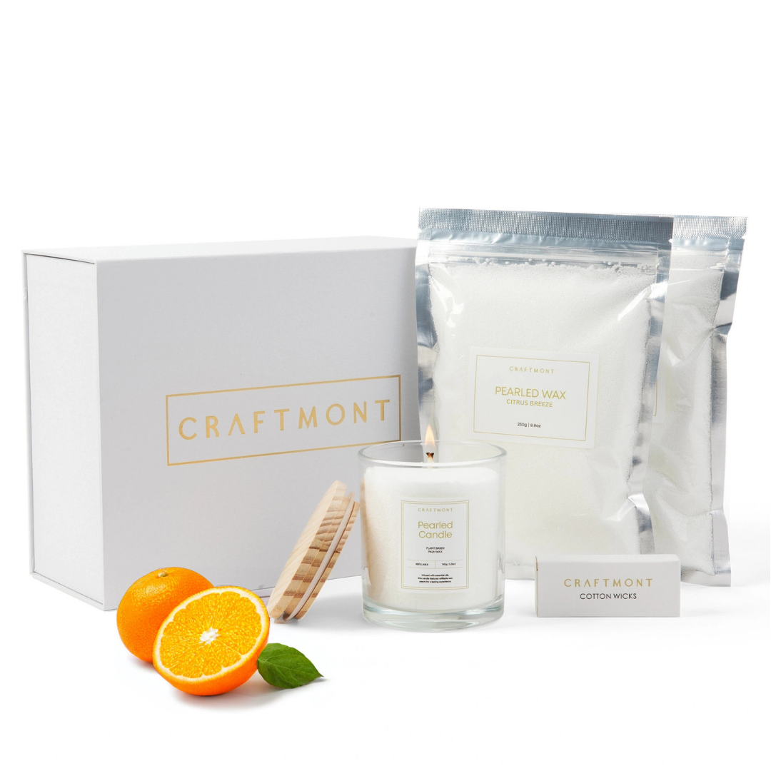 Beads Pearled Candle