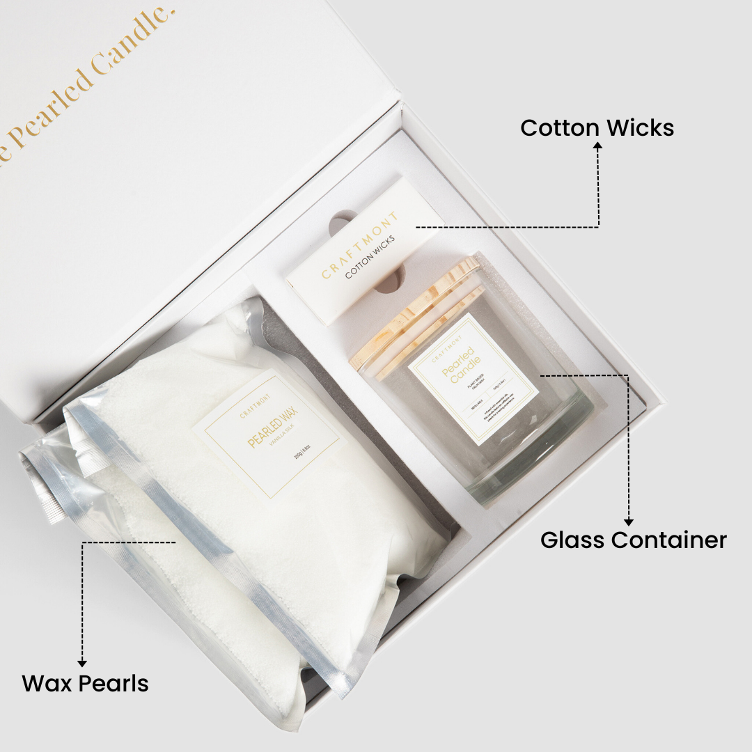 Beads Pearled Candle