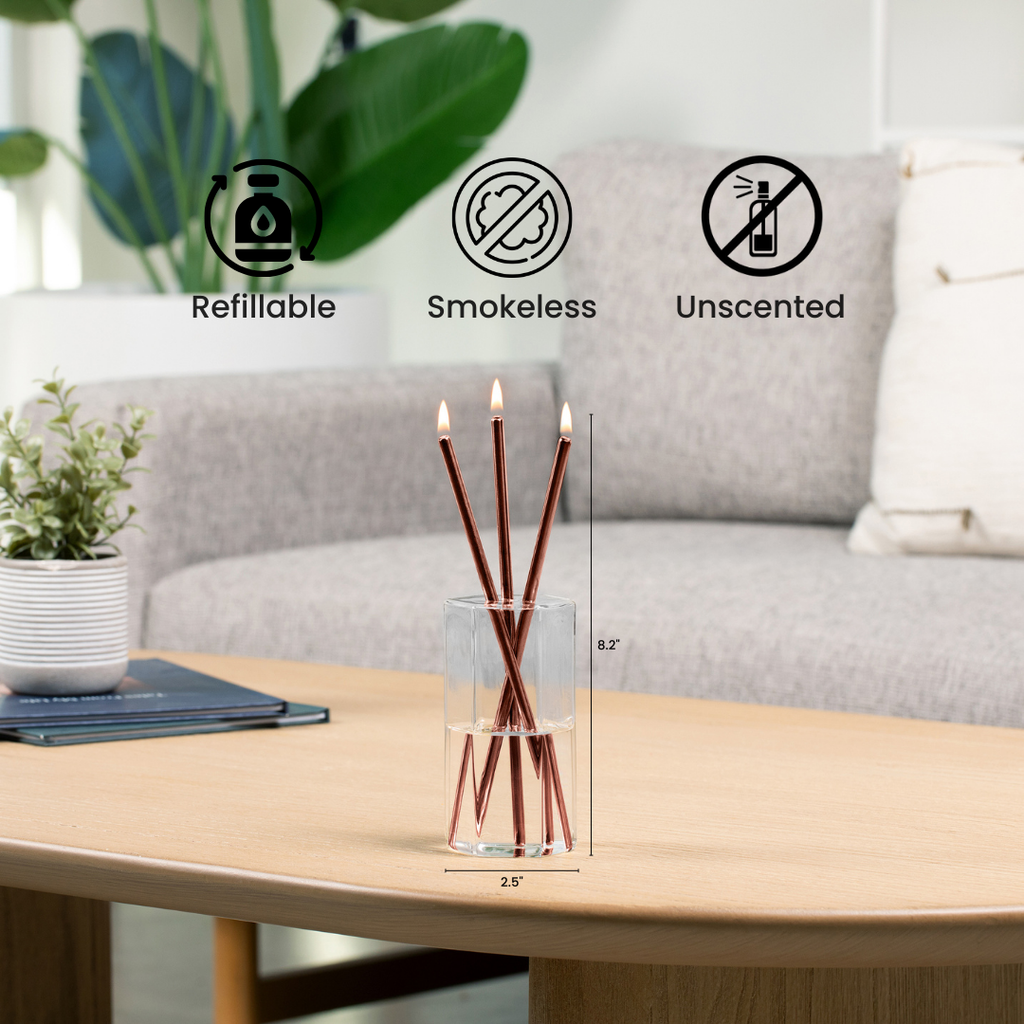 Dipped Steel Candle