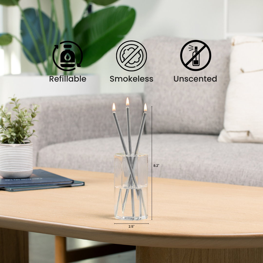 Dipped Steel Candle