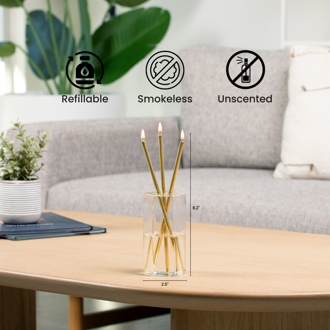 Dipped Steel Candle