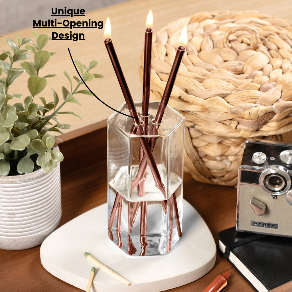 Dipped Steel Candle