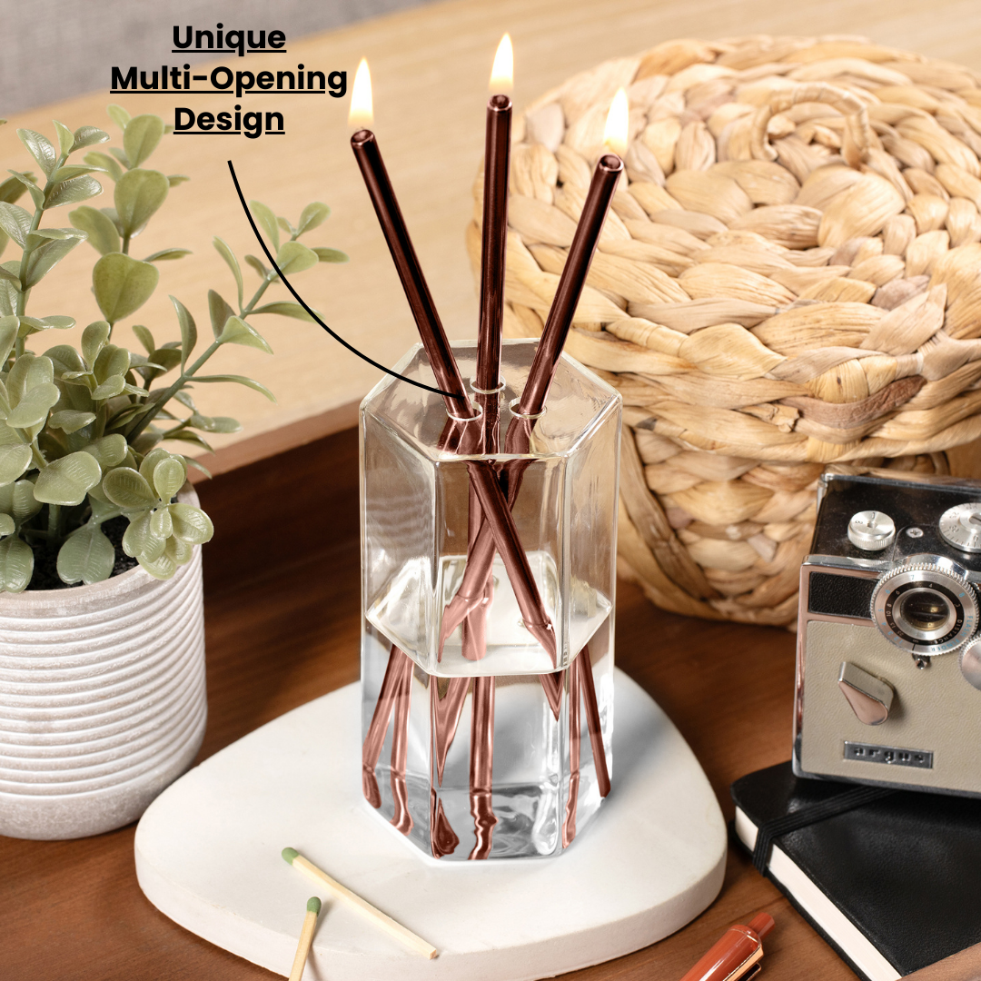 Dipped Steel Candle