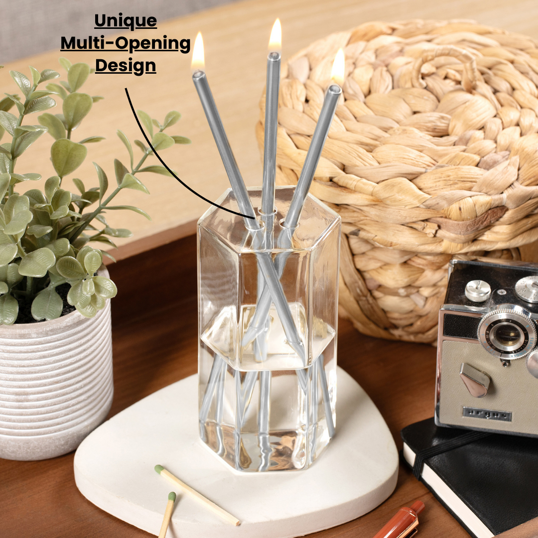 Dipped Steel Candle
