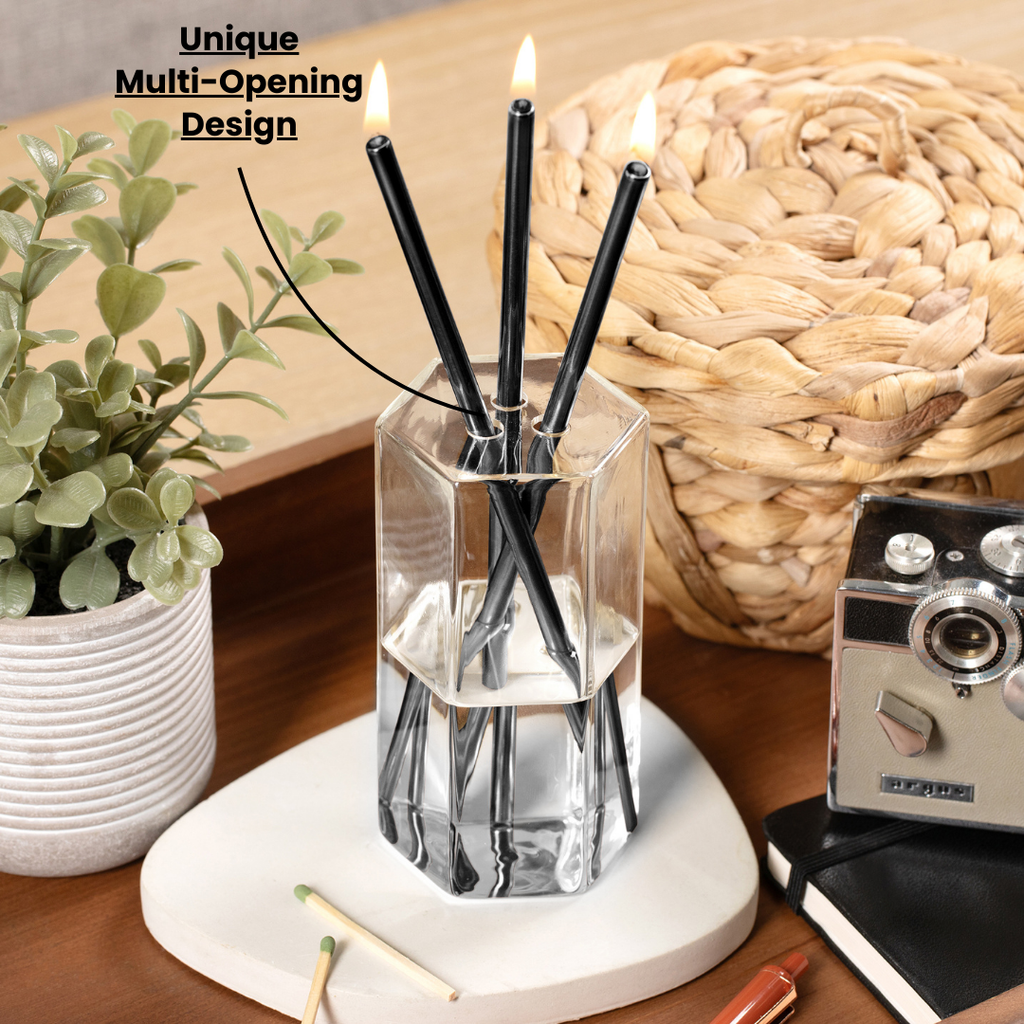 Dipped Steel Candle