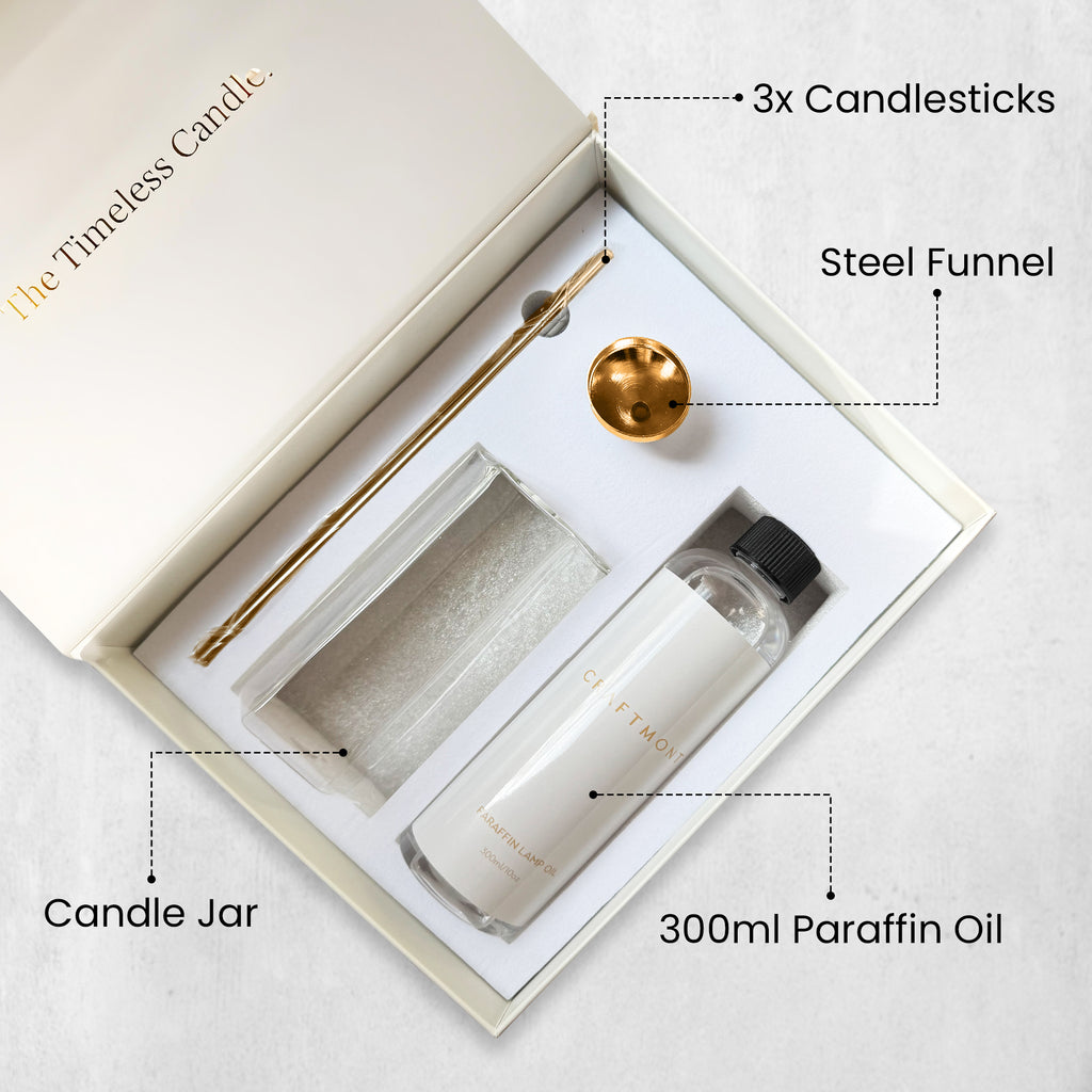 Dipped Steel Candle