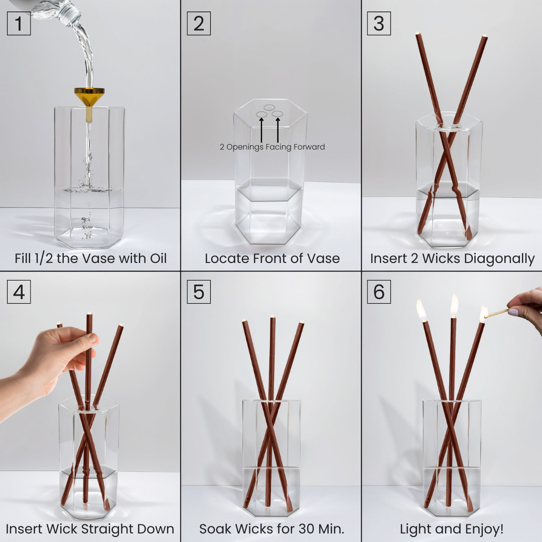 Dipped Steel Candle