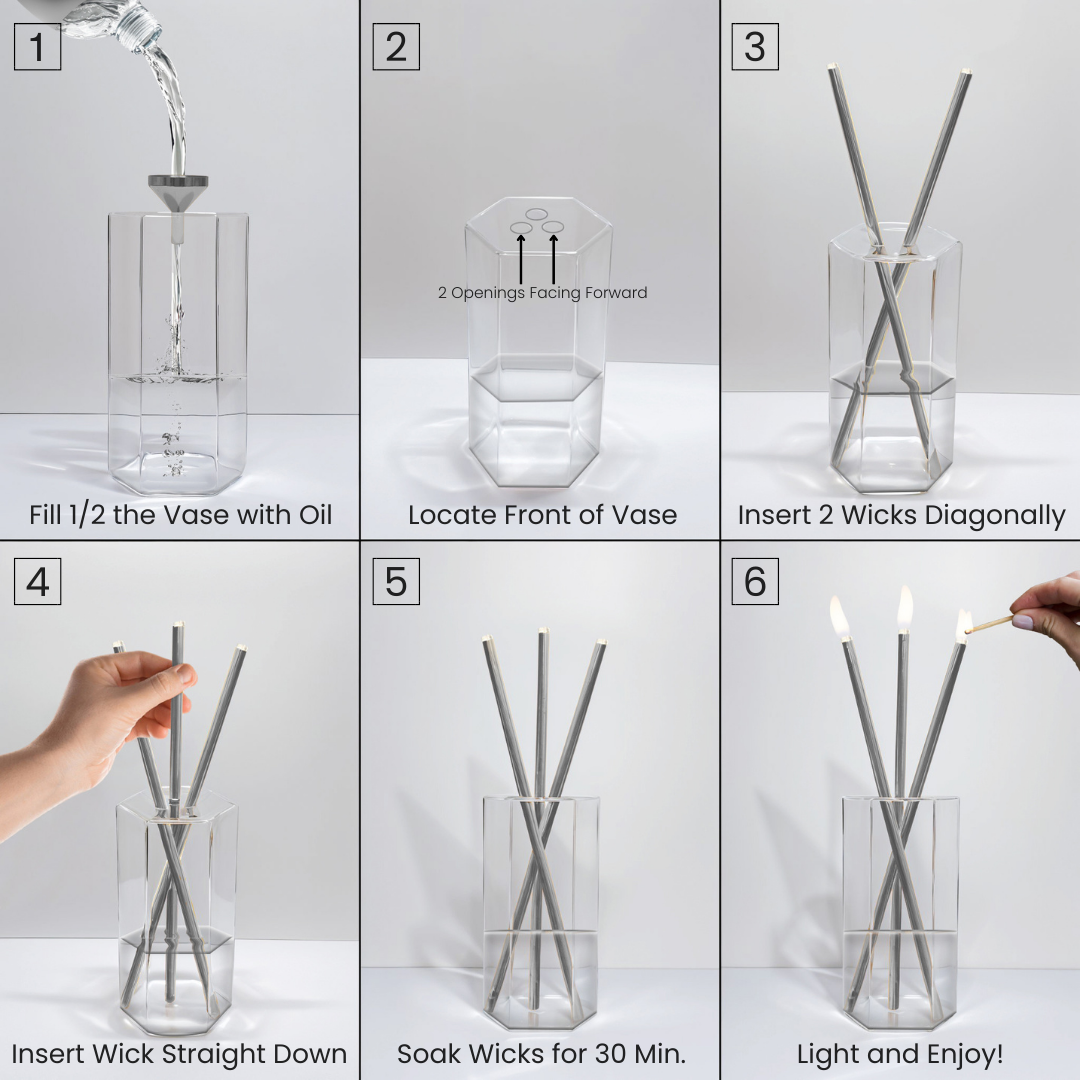 Dipped Steel Candle