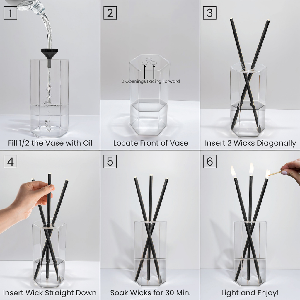 Dipped Steel Candle