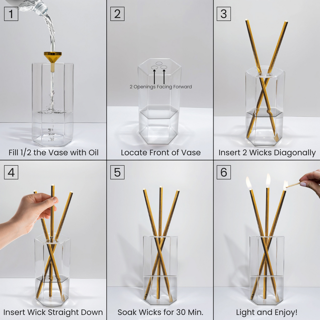 Dipped Steel Candle